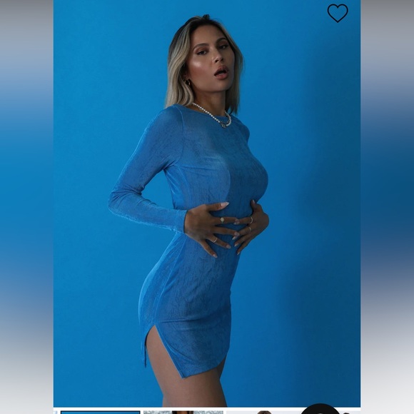 Princess Polly Montana Mini Dress Blue Lioness Sold Out - Picture 10 of 15